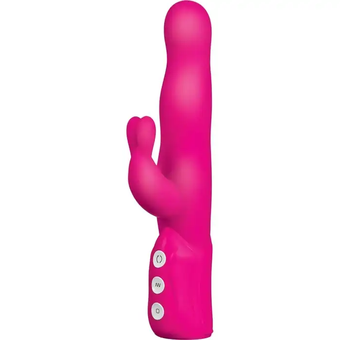 Розовый хай-тек вибромассажер iVibe Select iRabbit - 26 см - IVibe Select. Фотография 7.