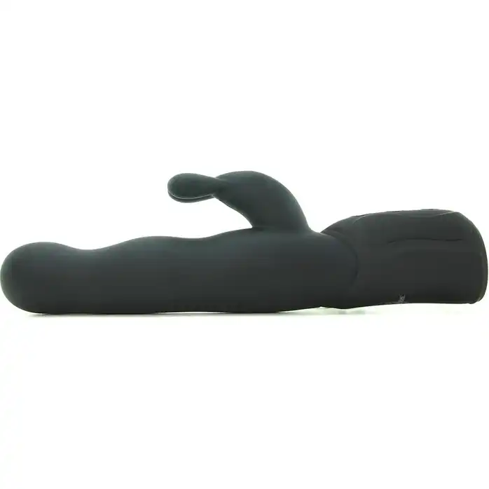 Чёрный хай-тек вибромассажер iVibe Select iRabbit - 26 см - IVibe Select. Фотография 5.