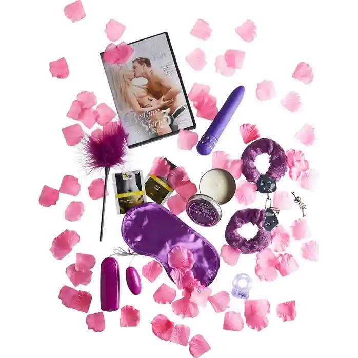 Эротический набор FANTASTIC PURPLE SEX TOY KIT - Just For You. Фотография 2.