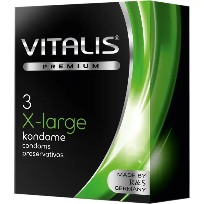 Презервативы увеличенного размера VITALIS PREMIUM x-large - 3 шт