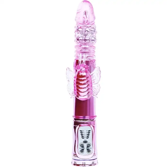 Вибратор-бабочка Throbbing Butterfly - 29,5 см. Фотография 6.