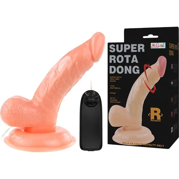 Ротатор-реалистик на присоске Super Rota Dong - 15,5 см. Фотография 6.
