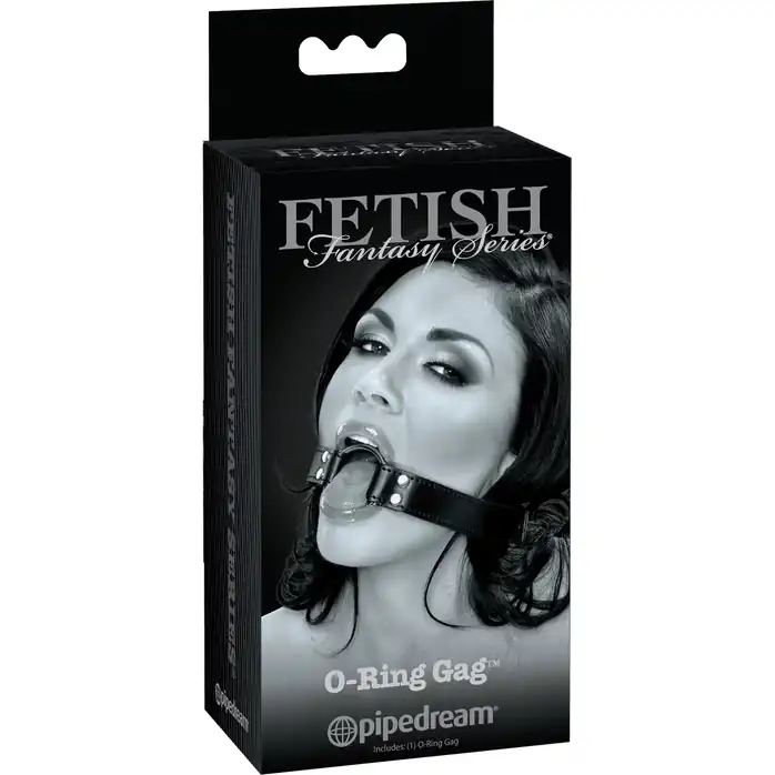 Кляп-расширитель O-Ring Gag - Fetish Fantasy Limited Edition. Фотография 4.