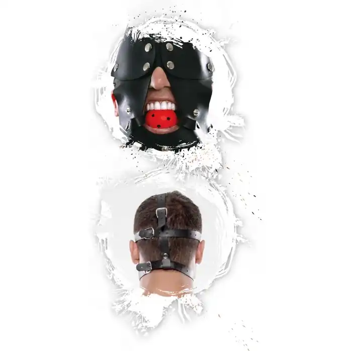Маска на лицо с окошками EXTREME GAG BLINDER - Fetish Fantasy Extreme. Фотография 3.