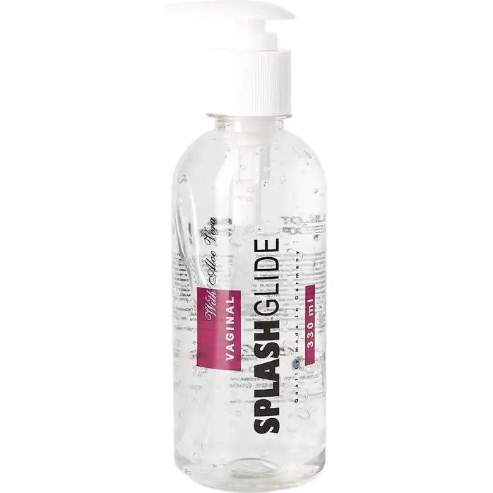 Ухаживающий лубрикант на водной основе Splashglide Vaginal With Aloe Vera - 330 мл. Фотография 2.