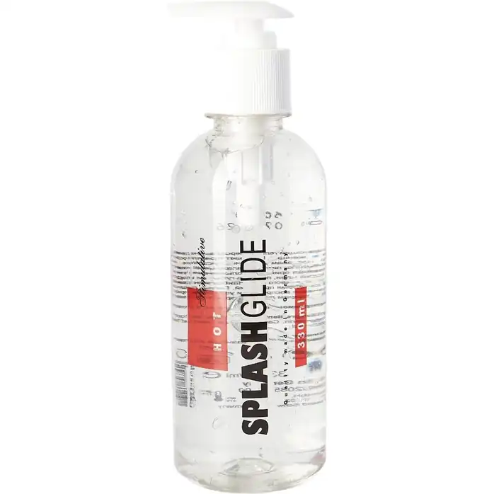 Возбуждающий лубрикант на водной основе Splashglide Hot Stimulative - 330 мл