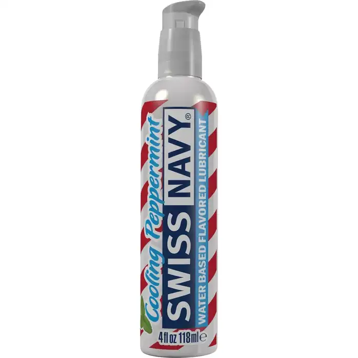 Лубрикант Swiss Navy Cooling Pepermint Lube с ароматом мяты - 118 мл - Flavor Lubes