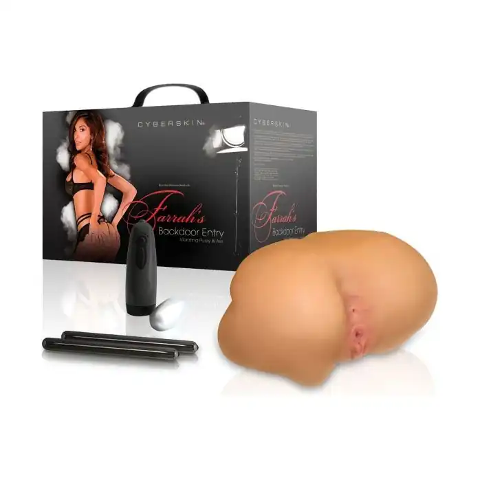Мастурбатор-полуторс с вибрацией и подогревом Farrah s Backdoor Entry 6X, 6S Vibrating Pussy Ass - Farrah Abraham