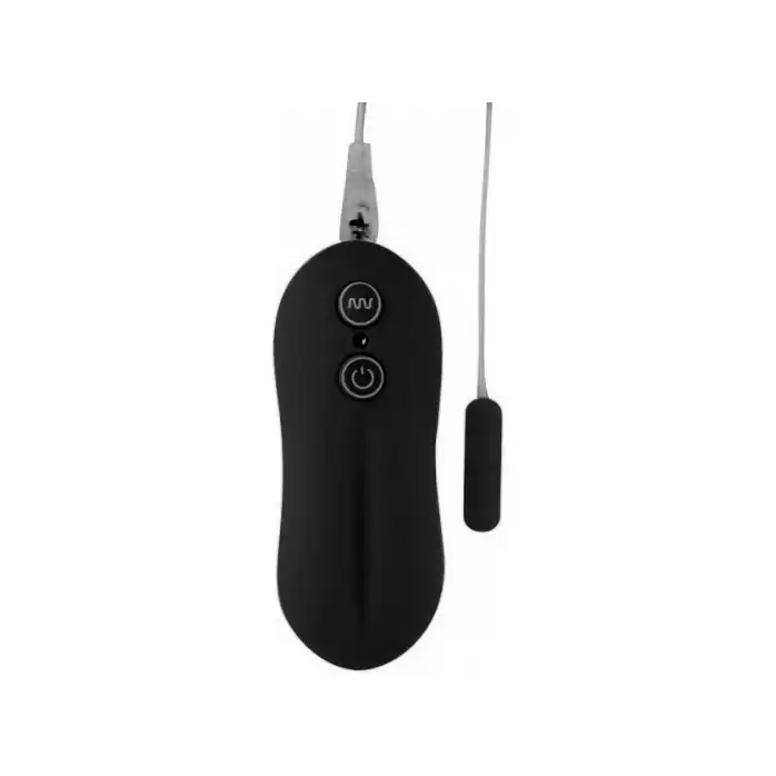 Чёрная вибропуля 10Function Mini