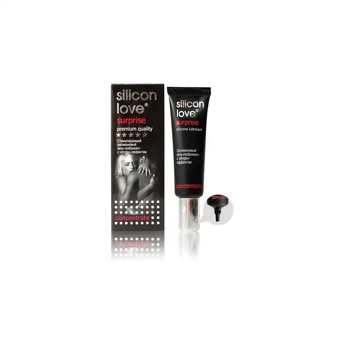 Стимулирующий гель-лубрикант Silicon Love surprise - 30 гр - Серия Silicone Love