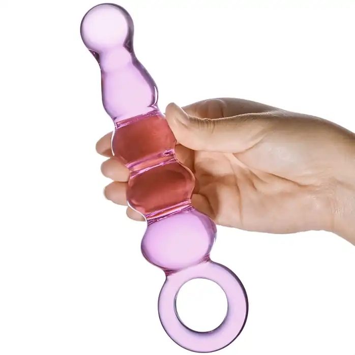 Розовый анальный жезл Quintessence Anal Slider - 19 см. Фотография 3.