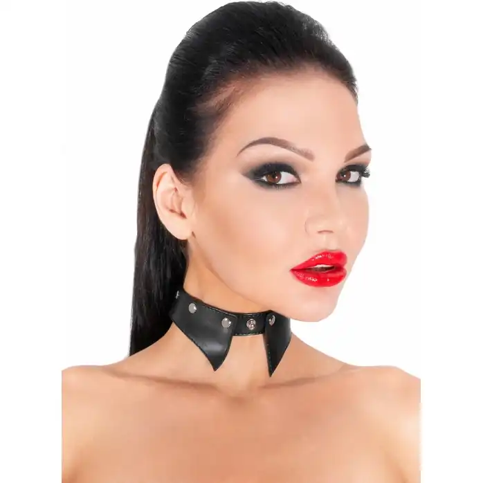 Черный чокер Магдалина - BDSM