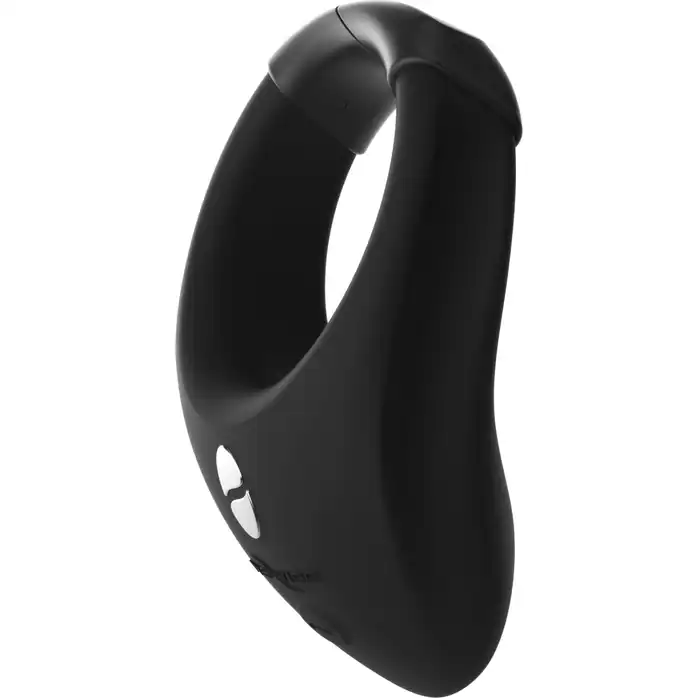 Черное эрекционное кольцо для ношения We-Vibe Bond. Фотография 3.