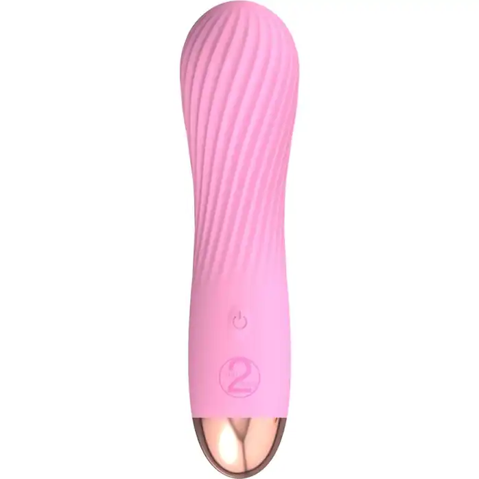 Розовый мини-вибратор Cuties 2.0 - 12,5 см - You2Toys