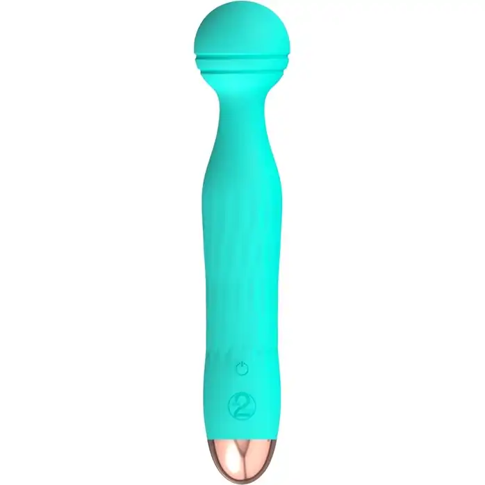 Зеленый мини-вибратор Cuties 2.0 - 17,2 см - You2Toys