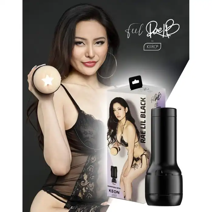 Мастурбатор-вагина Kiiroo FeelStar Stroker Rae Lil Black. Фотография 2.