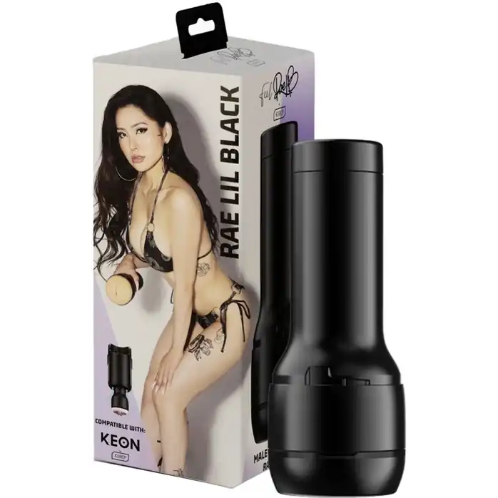 Мастурбатор-вагина Kiiroo FeelStar Stroker Rae Lil Black