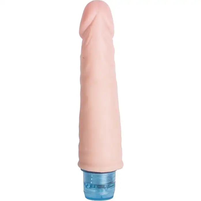 Телесный вибромассажёр Vibro Realistic Cock Dildo - 17,5 см. Фотография 3.