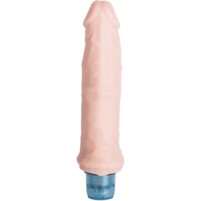Телесный вибратор Vibro Realistic Cock Dildo - 17,5 см. Фотография 3.
