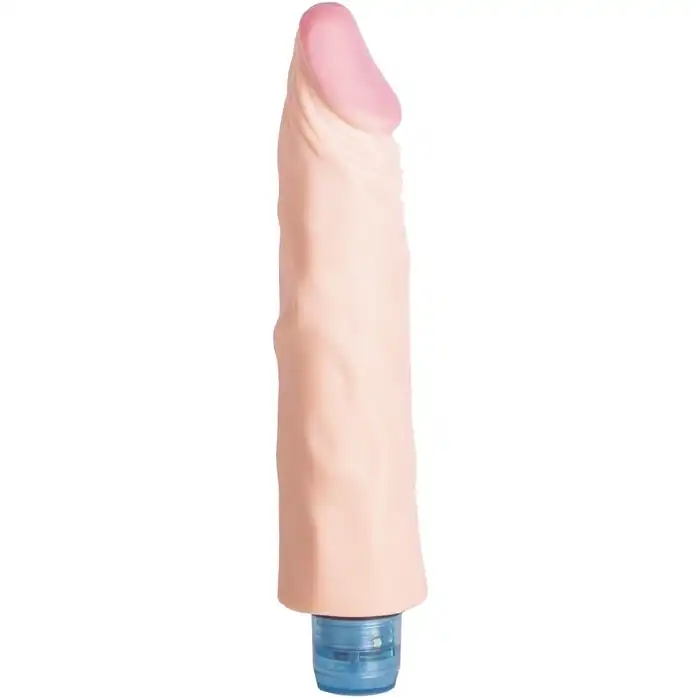 Телесный вибратор Vibro Realistic Cock Dildo - 19,5 см