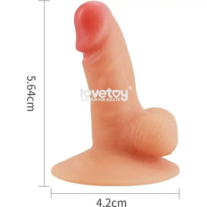Телесный пенис-сувенир Universal Pecker Stand Holder. Фотография 2.