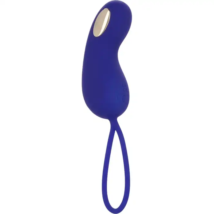 Фиолетовый вибротренажёр Кегеля с электростимуляцией Intimate E-Stimulator Remote Teaser - Impulse. Фотография 4.