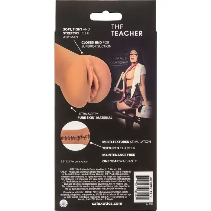 Мастурбатор-вагина The Teacher - Cheap Thrills. Фотография 8.