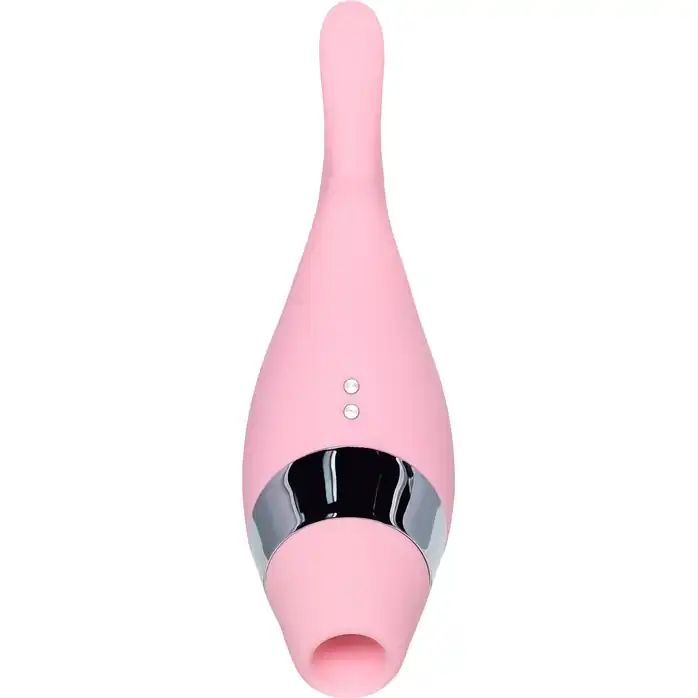 Розовый многофункциональный стимулятор Dahlia - 14 см - Flovetta