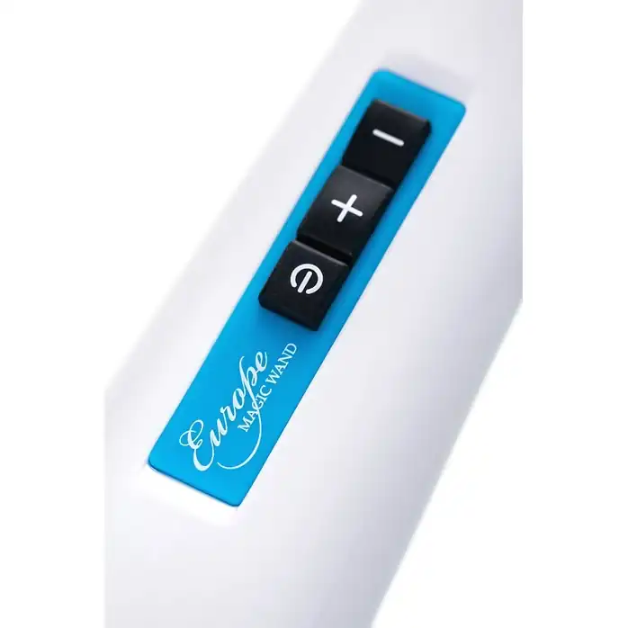 Белый вибромассажёр Magic Wand Europe - 31,5 см. Фотография 11.