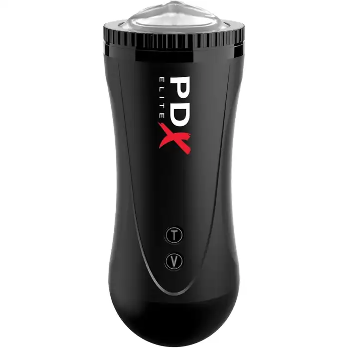Черный автоматический мастурбатор-ротик Moto Stroker - PDX Elite. Фотография 2.
