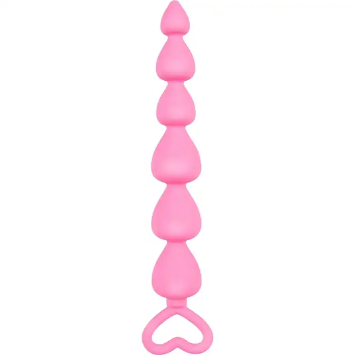 Розовая анальная цепочка Plip Plop - 17,5 см - You2Toys