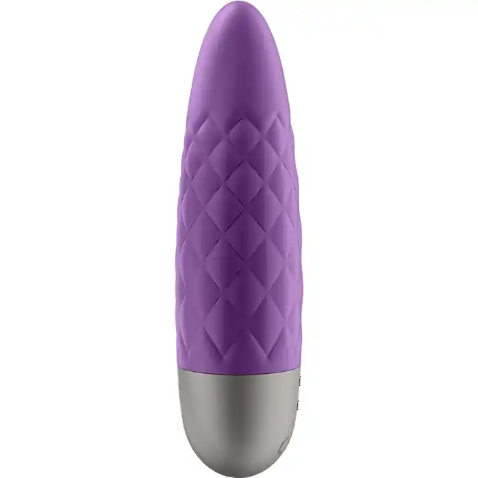 Фиолетовый мини-вибратор Ultra Power Bullet 5. Фотография 3.