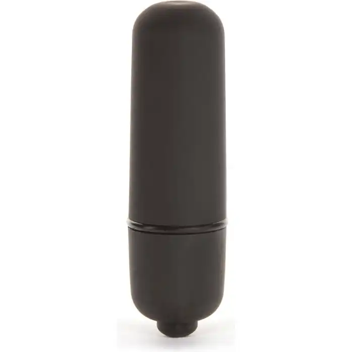 Черная вибропуля X-Basic Bullet Mini One Speed - 5,9 см