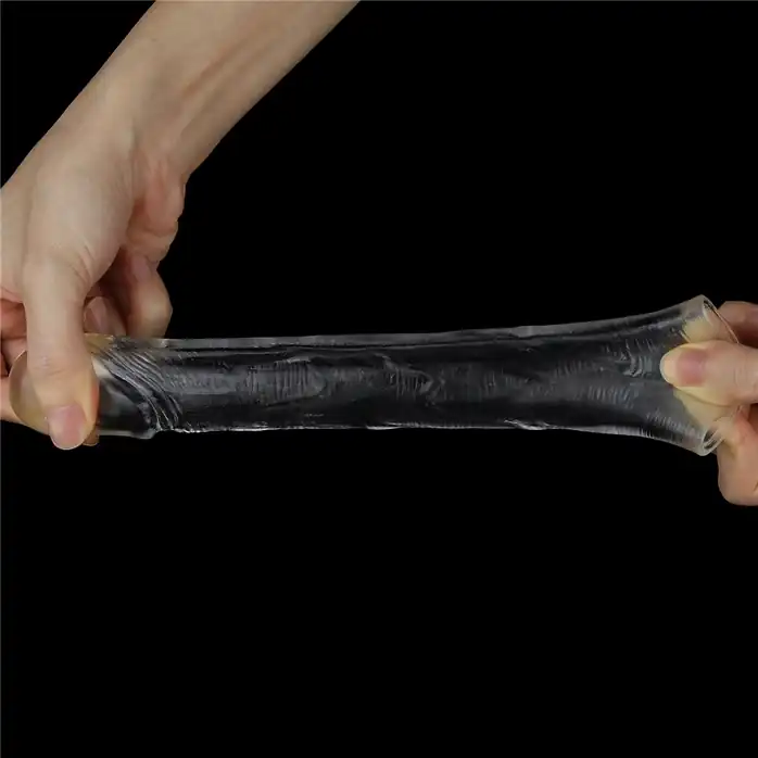 Прозрачная насадка-удлинитель Flawless Clear Penis Sleeve Add 1 - 15,5 см. Фотография 5.