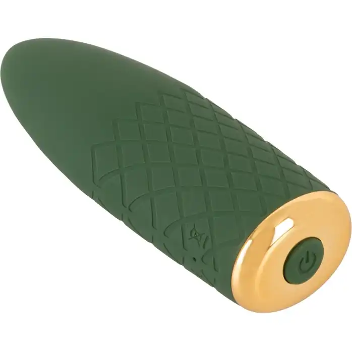 Зеленый мини-вибратор Luxurious Mini Vibrator - 11,5 см - You2Toys. Фотография 2.