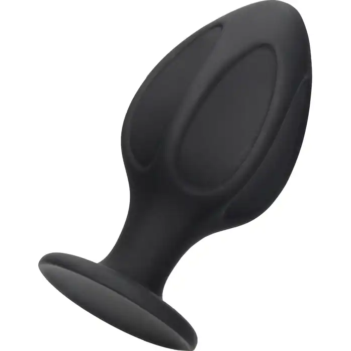 Набор из 3 черных анальных пробок Diamond Shape Butt Plug Set - Ouch!. Фотография 5.