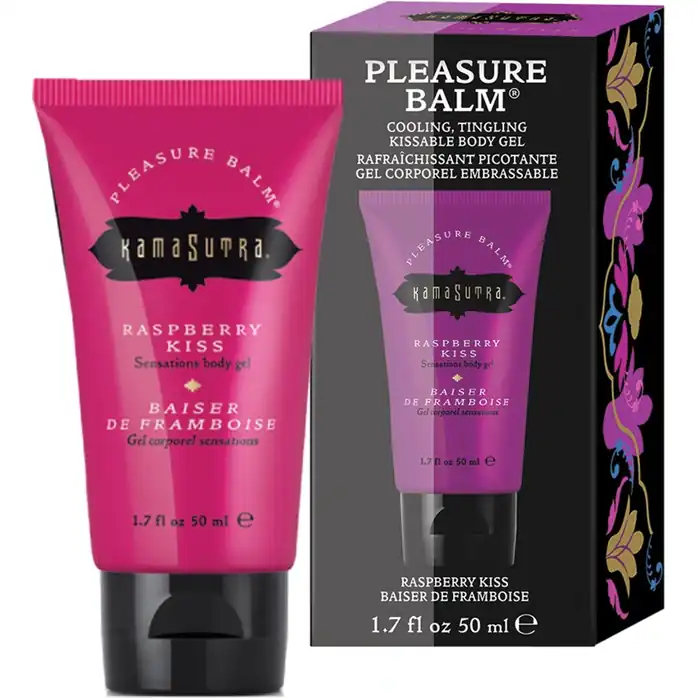Возбуждающий бальзам для тела Pleasure Balm Raspberry Kiss - 50 мл