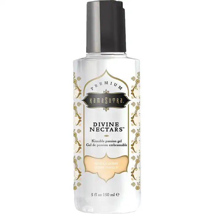 Гель-лубрикант на водной основе Divine Nectars Vanilla с ароматом ванили - 150 мл