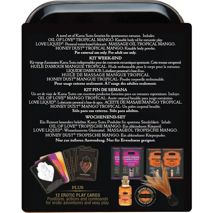 Эротический набор Weekender Kit Tropical Mango. Фотография 3.