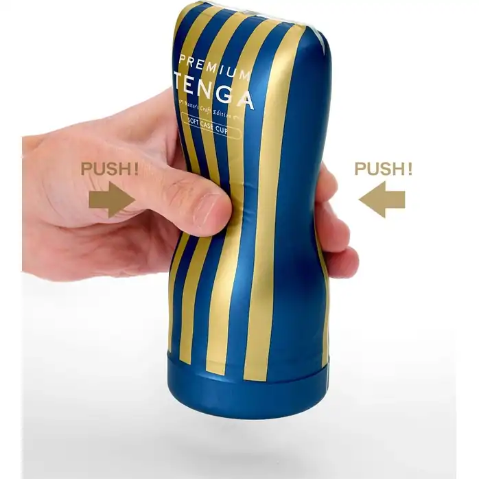 Мастурбатор TENGA Premium Soft Case Cup - CUP Series. Фотография 3.