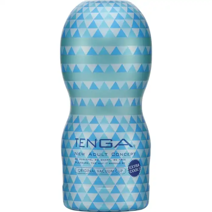 Мастурбатор с охлаждающей смазкой TENGA Original Vacuum Cup Extra Cool - CUP Series