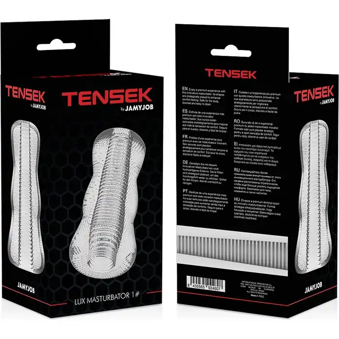 Прозрачный мастурбатор TENSEK Lux Masturbator #1. Фотография 4.