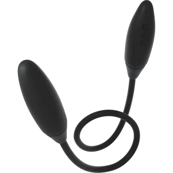 Черный двойной вибростимулятор Double Vibrator - You2Toys