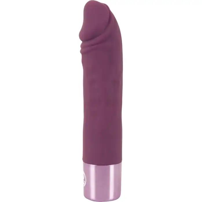 Фиолетовый вибратор-реалистик Realistic Vibe - 14,3 см - You2Toys. Фотография 4.