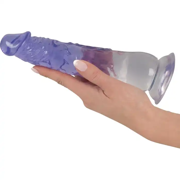 Прозрачный фаллоимитатор Clear Dildo на присоске - 22,5 см - You2Toys. Фотография 3.