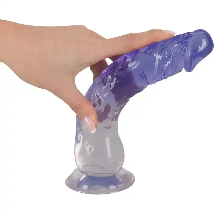 Прозрачный фаллоимитатор Clear Dildo на присоске - 22,5 см - You2Toys. Фотография 4.