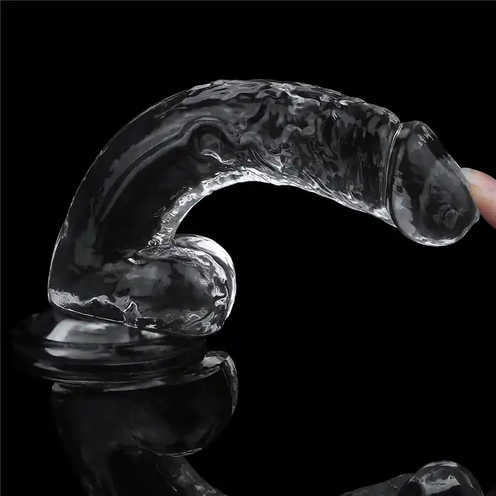 Прозрачный фаллоимитатор Flawless Clear Dildo 7.5 - 19 см. Фотография 3.