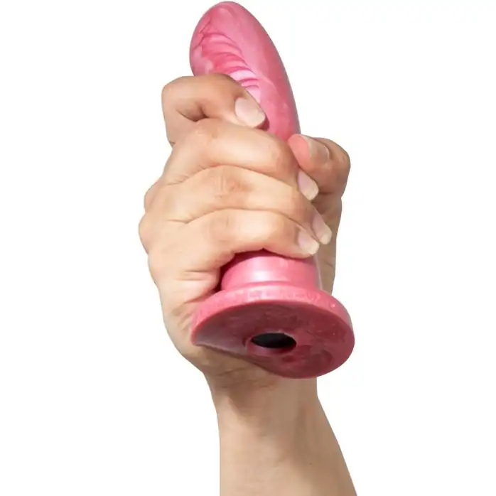 Розовый фаллоимитатор Golden Rose Dildo Medium - 15,3 см. Фотография 2.
