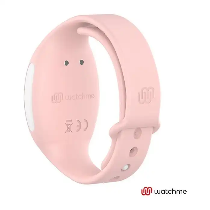 Зеленое виброяйцо с нежно-розовым пультом-часами Wearwatch Egg Wireless Watchme. Фотография 4.