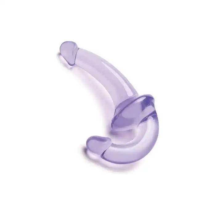Фиолетовый безремневой страпон Strapless Strap-On